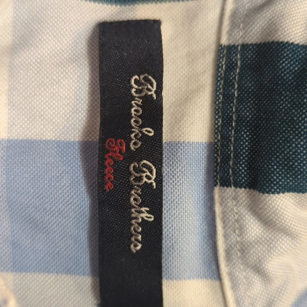Brooks Brothers Blue and White Checkered Shirt - Picture 3 of 7